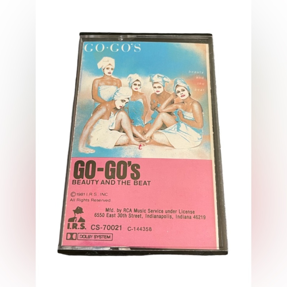 Go-Go's Beauty And The Beat Cassette Tape